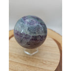 Rainbow Fluorite Crystal Sphere – 1.09 lb Madagascar