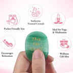 Quiet Strength Pocket Crystal Stone