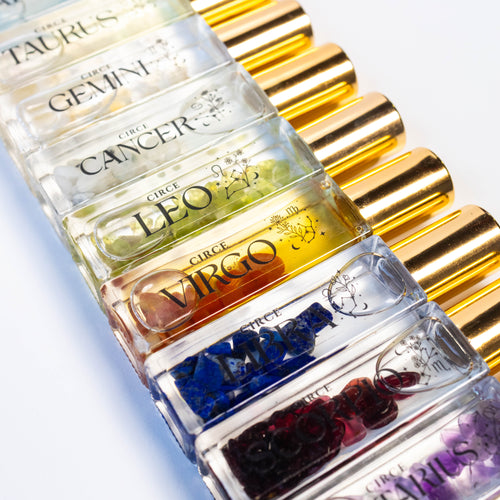 Zodiac Gemstone Perfume Oil — 10 ml, Choose Your Sign