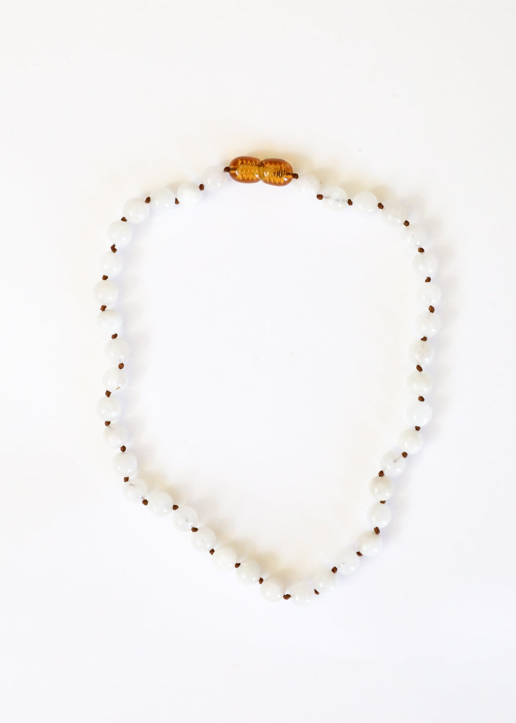 Moonstone Beaded Necklace