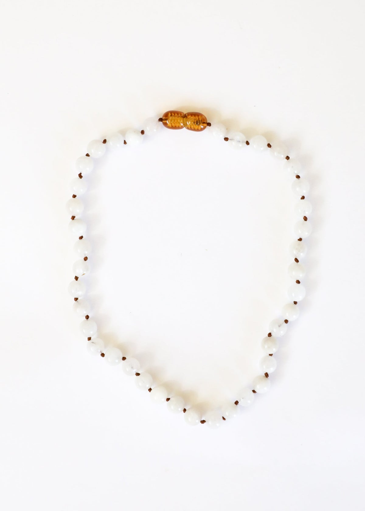 Moonstone Beaded Necklace