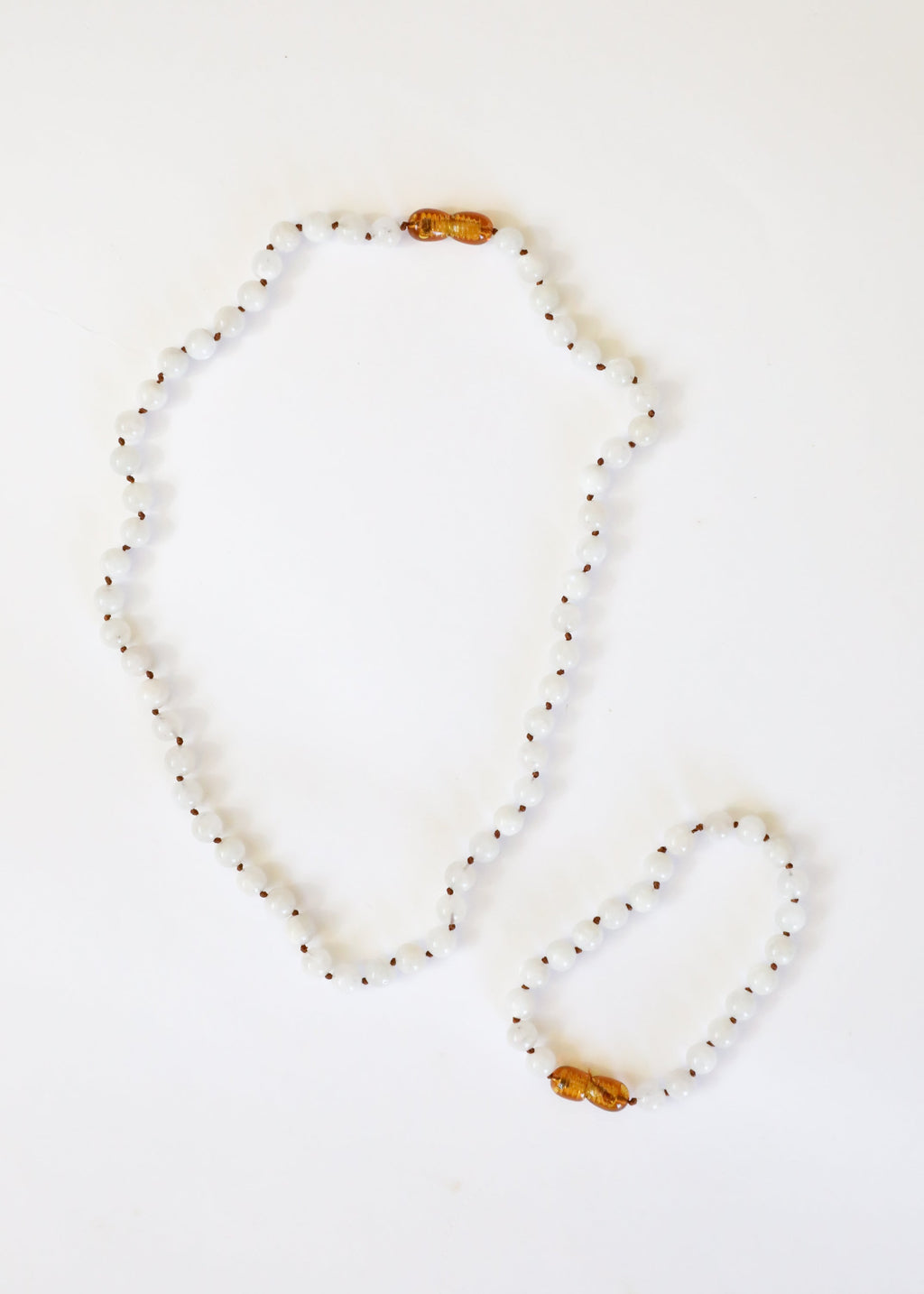 Moonstone Beaded Necklace