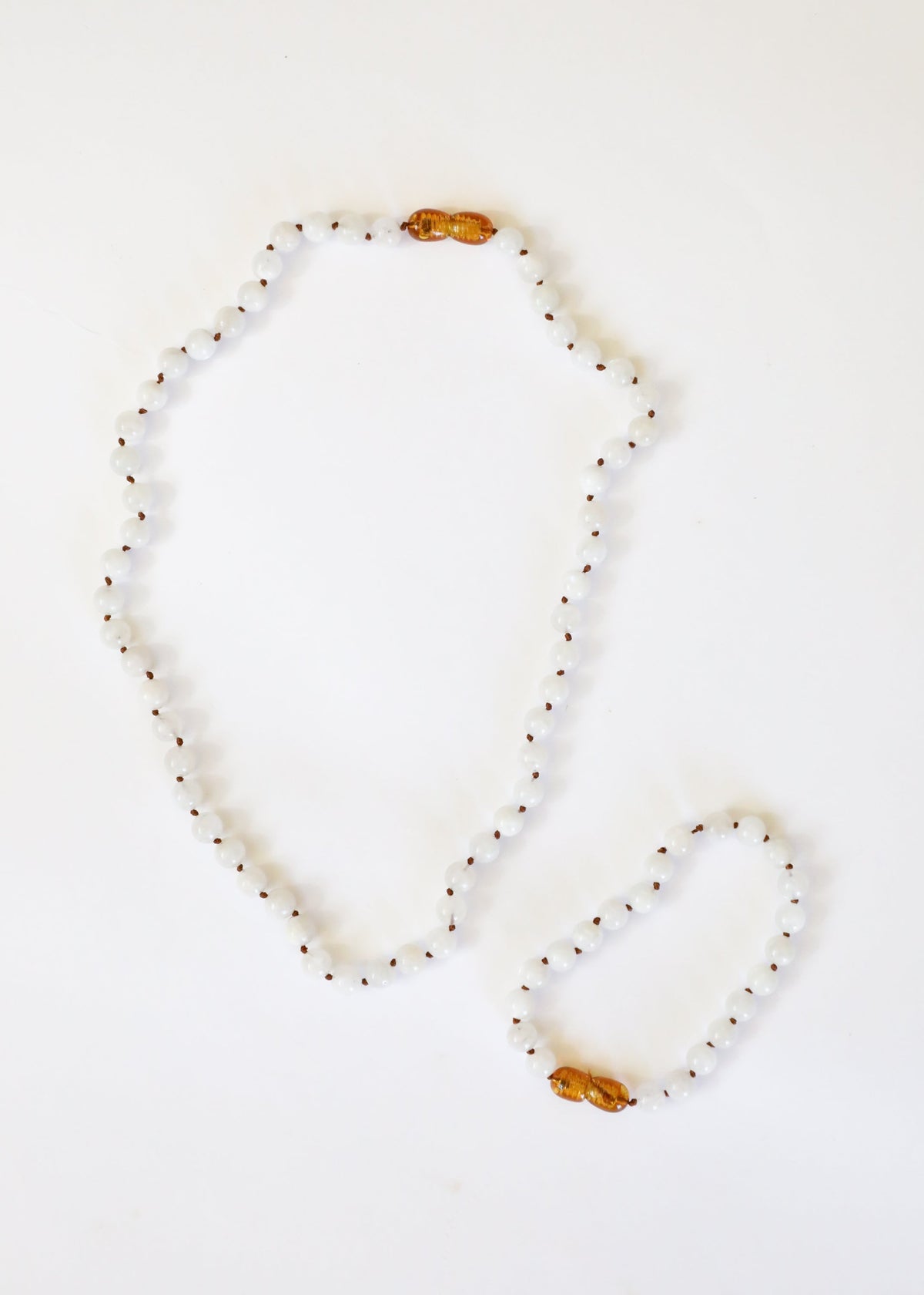 Moonstone Beaded Necklace