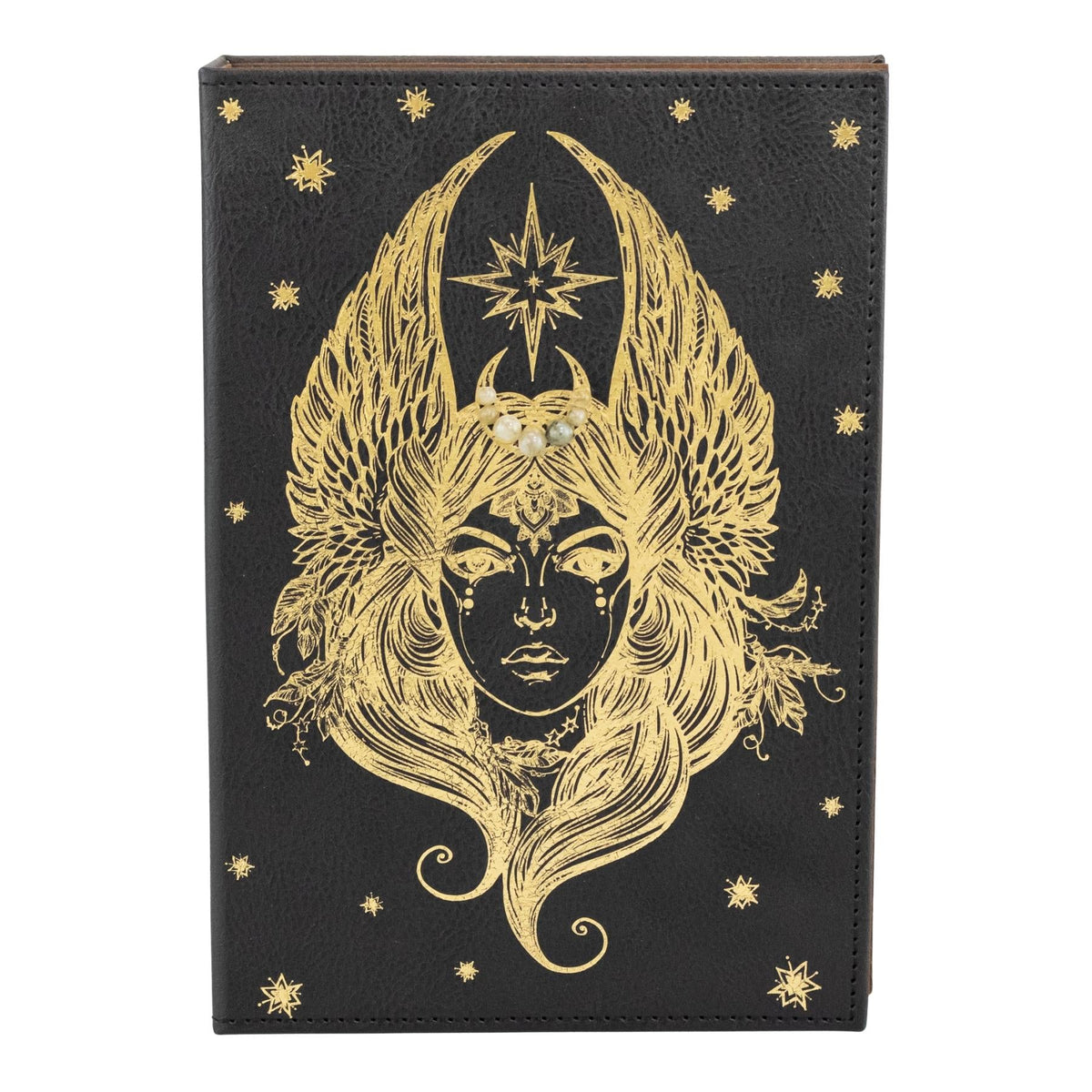 Celestial Goddess Faux Leather Journal