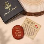 Quiet Strength Pocket Crystal Stone