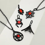 Black Widow - Jewel Candle Ceramic - Sterling Silver