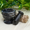 Black Onyx 2.5" Mortar and Pestle
