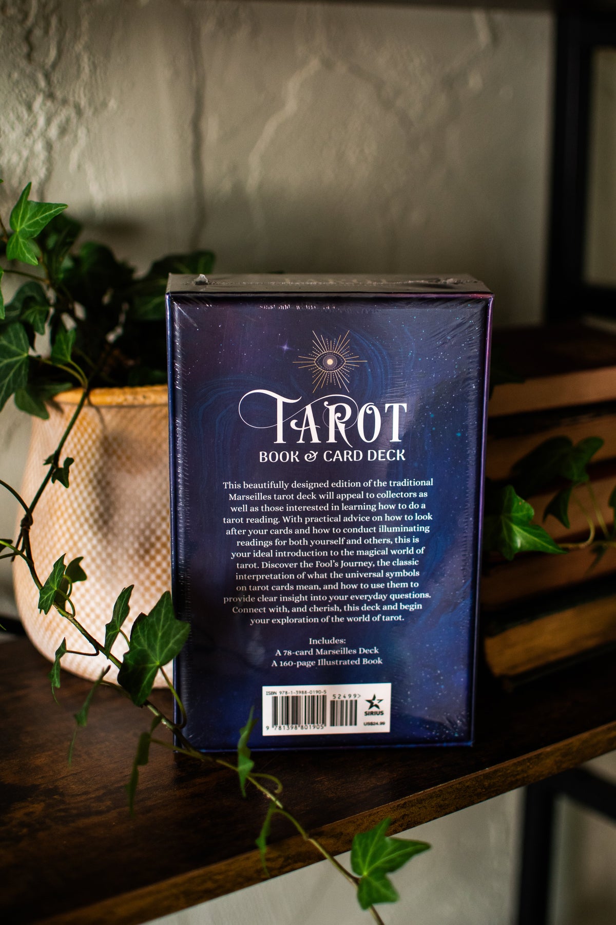Marseilles Tarot Deck & Illustrated Guidebook