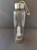 Crystal Glass Water Bottle — 16 oz
