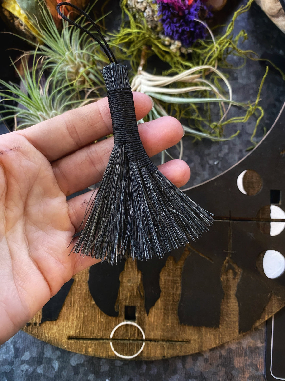 Miniature Besom Broom — 3–5 in