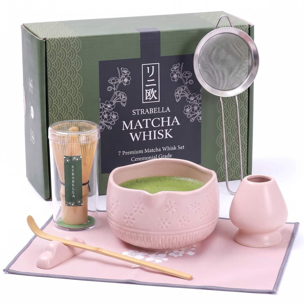 Matcha Whisk & Bowl Gift Set