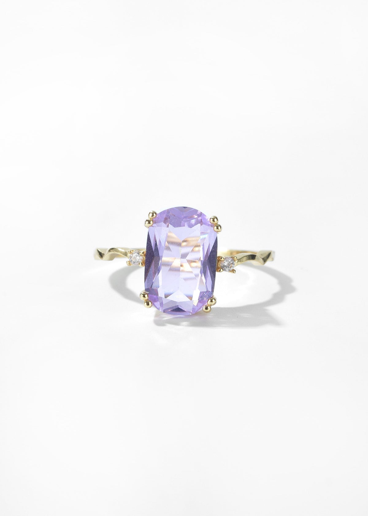Purple Gemstone Ring