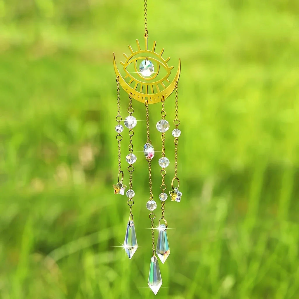 Moon Phase Crystal Suncatcher