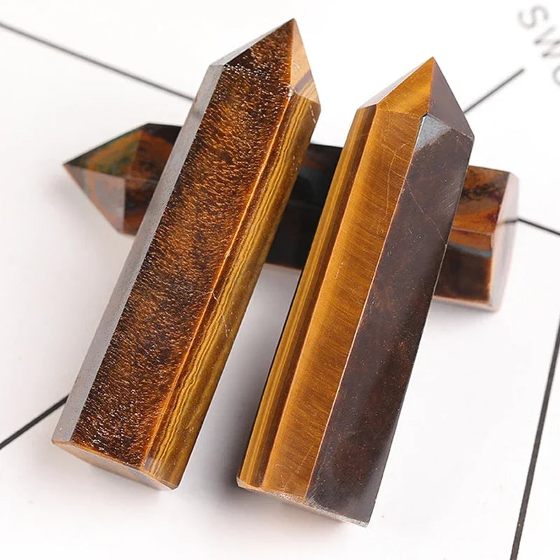 Crystal Obelisk Tower — Choose Your Stone & Size