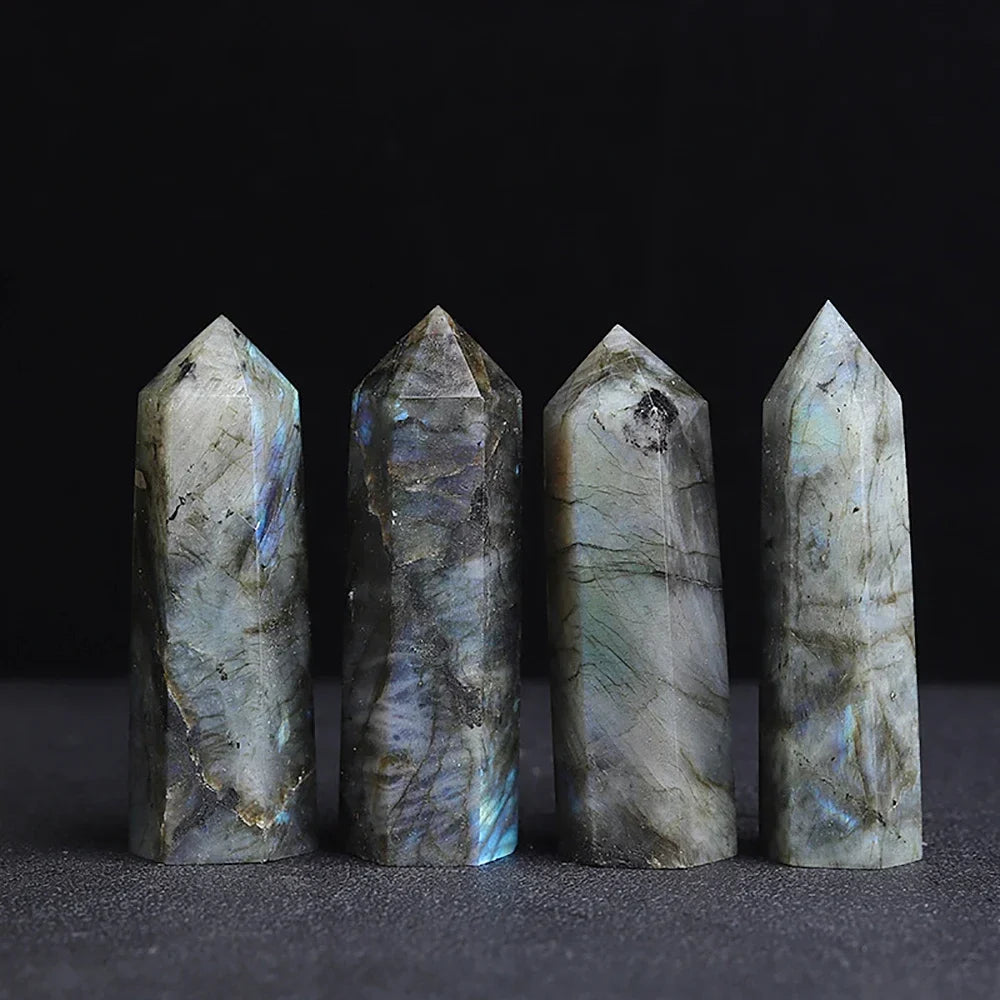 Crystal Obelisk Tower — Choose Your Stone & Size