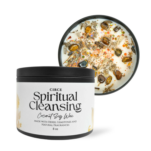 Cedarwood Sage Ritual Candle — 8 oz