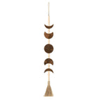 Wooden Moon Phase Wall Hanging Garland