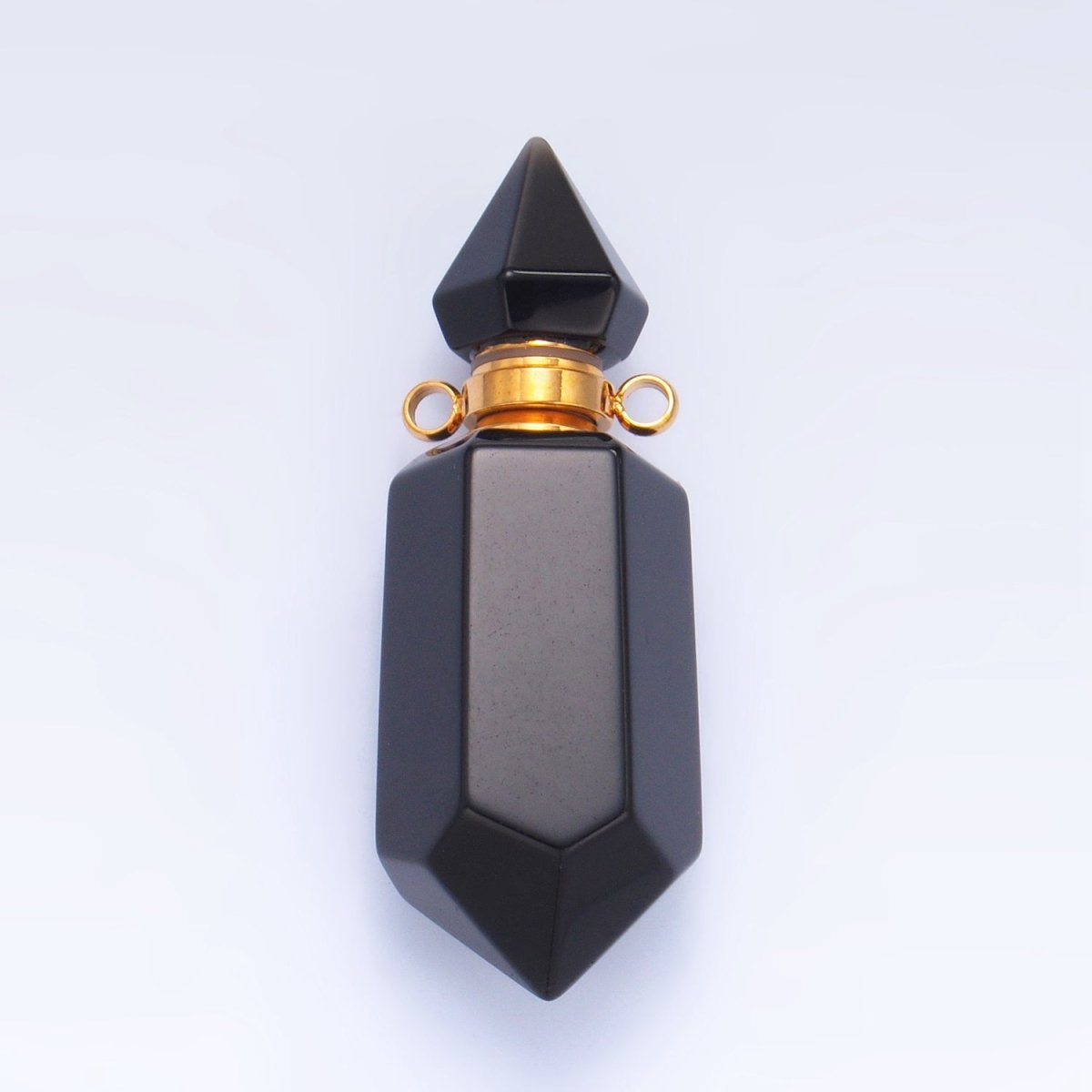 Gemstone Perfume Bottle Pendant