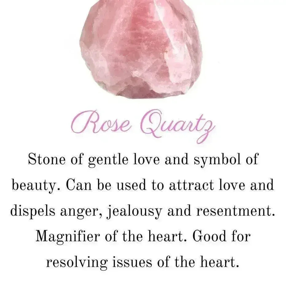Rose Quartz & Clear Quartz Bracelet