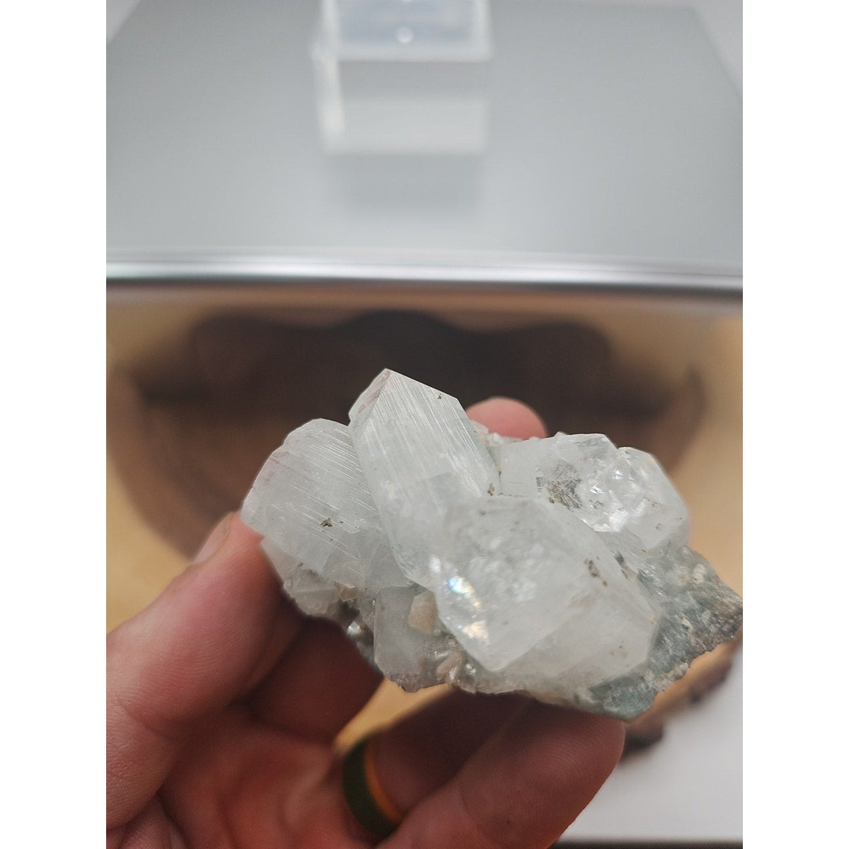 Apophyllite Crystal Specimen — 108g Natural Mineral, Madagascar