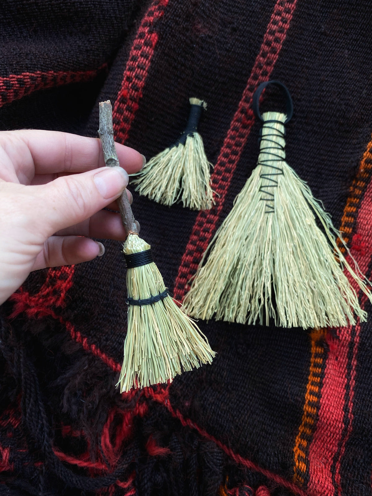 Miniature Besom Broom — 3–5 in