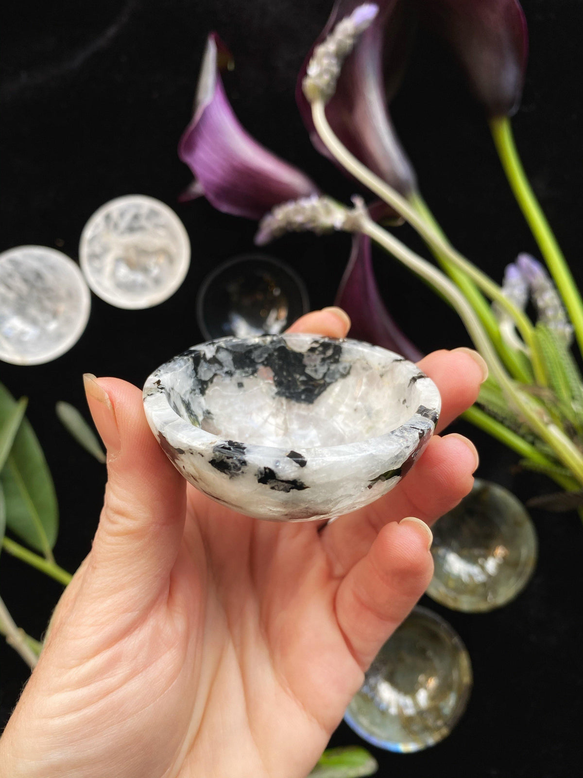 Carved Crystal Bowl — 2 or 3 in