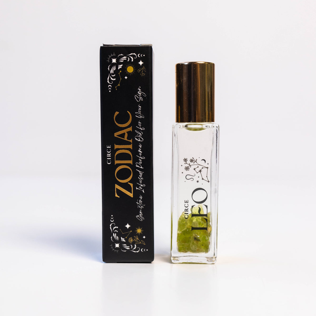 Zodiac Gemstone Perfume Oil — 10 ml, Choose Your Sign