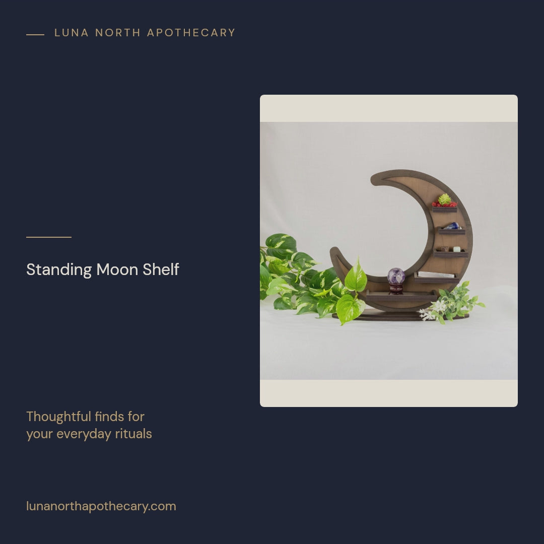 Standing Moon Shelf — square product showcase