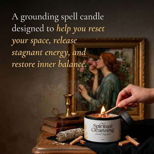 Cedarwood Sage Ritual Candle — 8 oz
