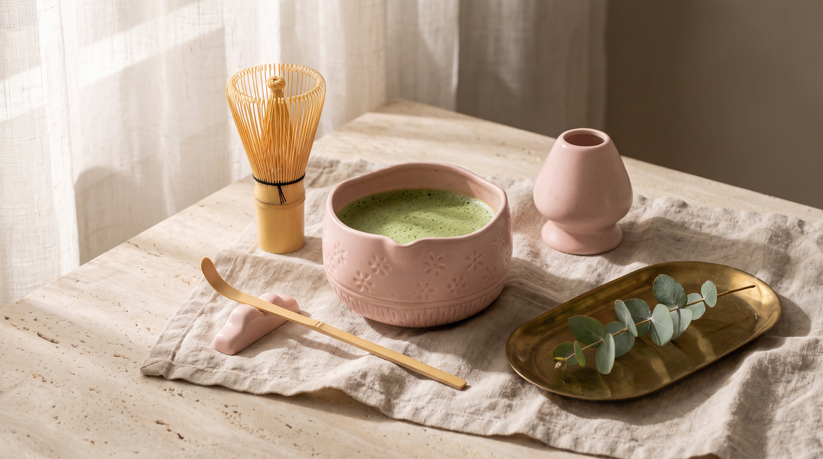 Matcha Whisk & Bowl Gift Set