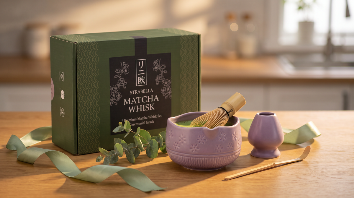 Matcha Whisk & Bowl Gift Set