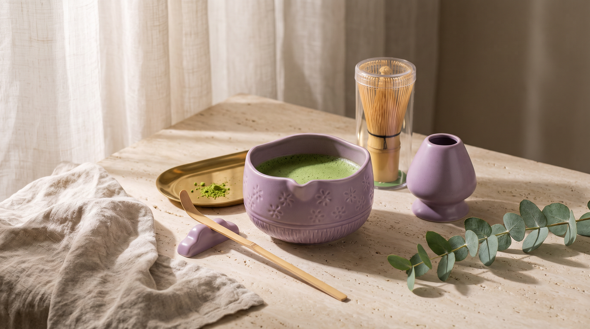 Matcha Whisk & Bowl Gift Set