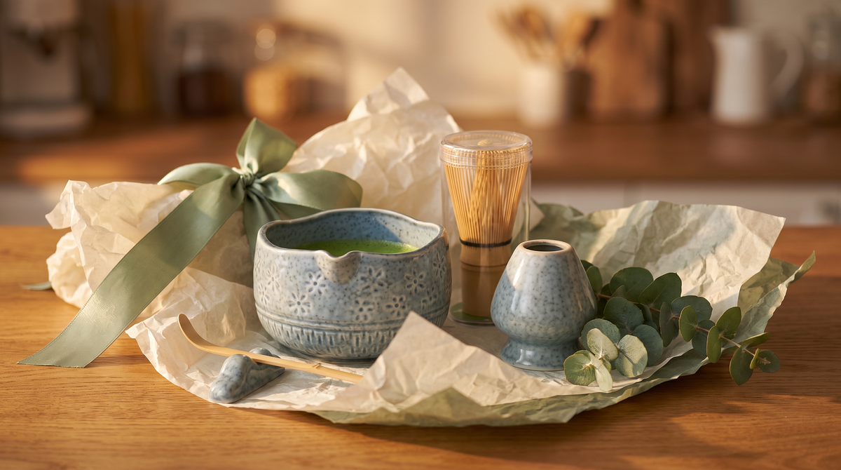 Matcha Whisk & Bowl Gift Set