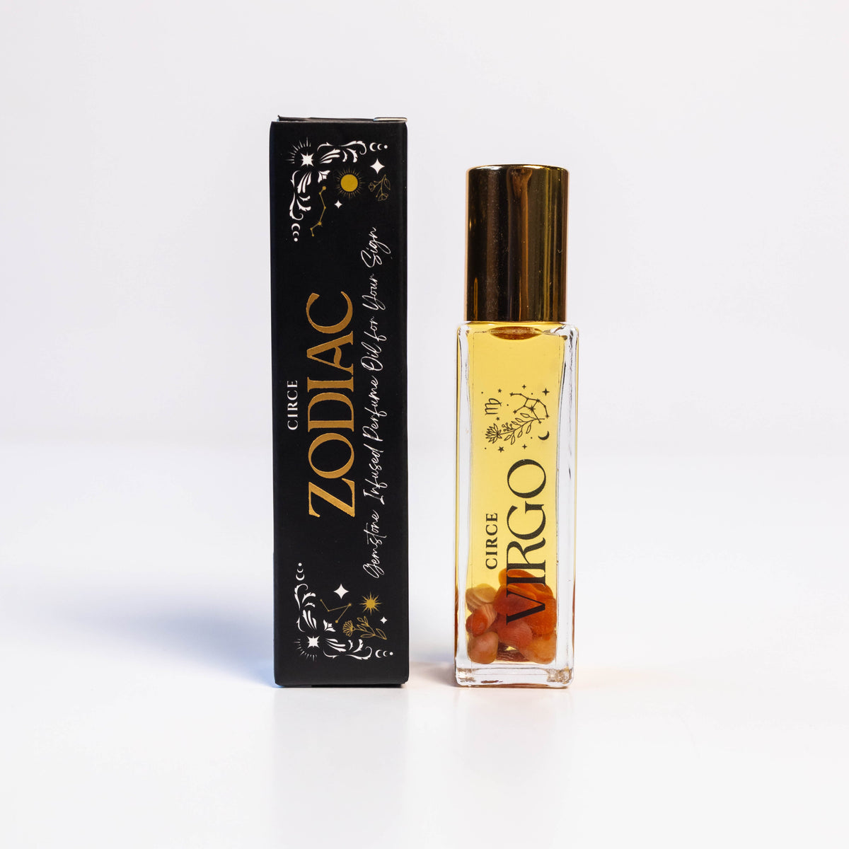 Zodiac Gemstone Perfume Oil — 10 ml, Choose Your Sign