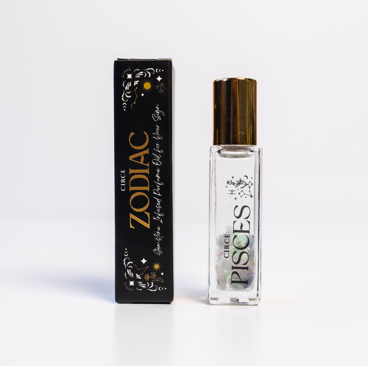 Zodiac Gemstone Perfume Oil — 10 ml, Choose Your Sign