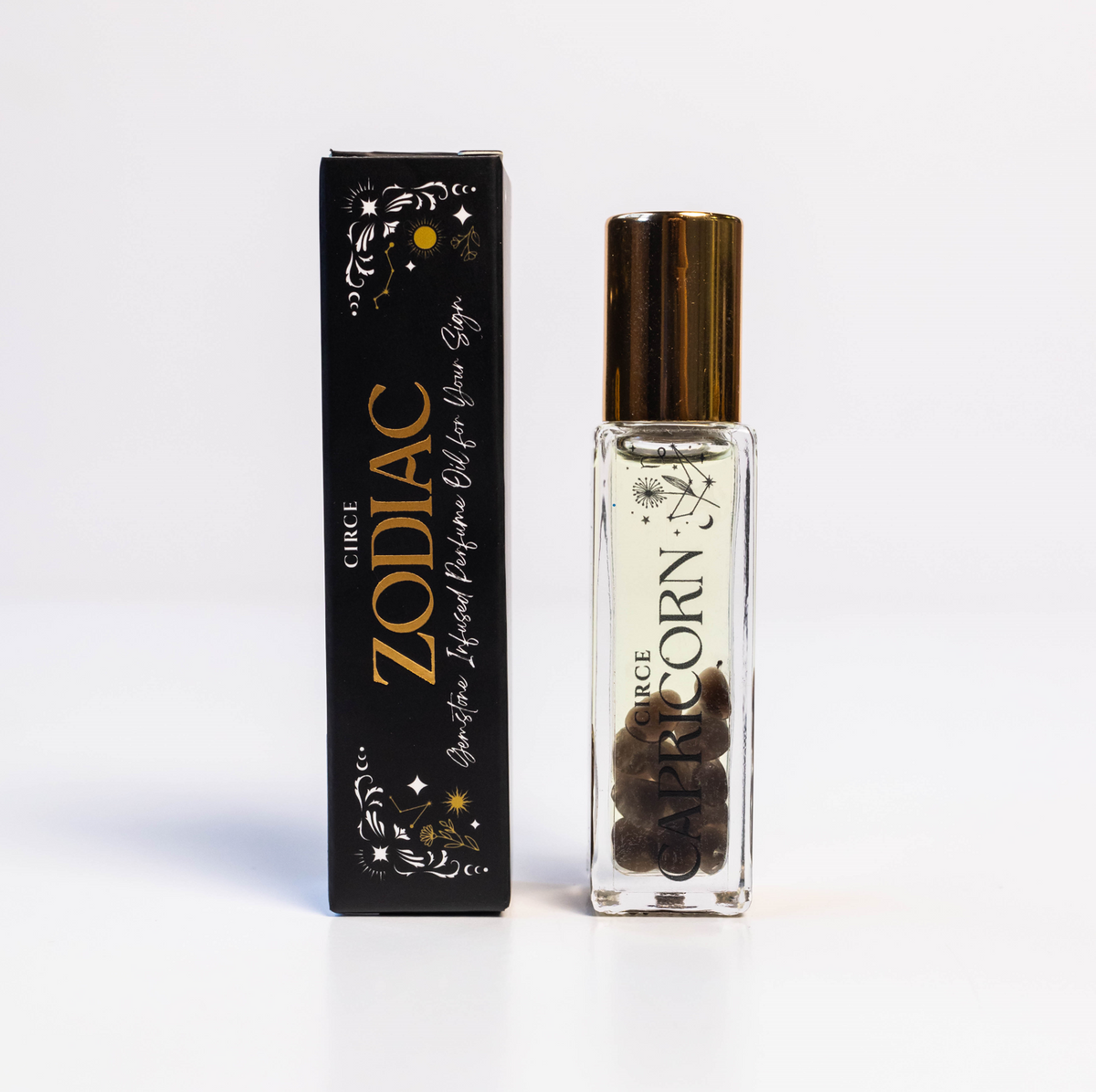 Zodiac Gemstone Perfume Oil — 10 ml, Choose Your Sign