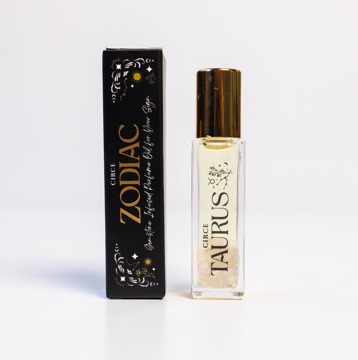 Zodiac Gemstone Perfume Oil — 10 ml, Choose Your Sign